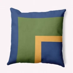 16"x16" Bold Blocks Square Throw Pillow - E By Design -Home Textiles Store GUEST 027dd52b 2d82 46d2 9c3a 7dfa9ed2d09d