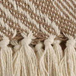 50"x60" Basketweave Throw Blanket - Design Imports -Home Textiles Store GUEST 028aebe3 59c5 460b a867 a09817562a21