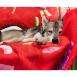 Toynk Sprinkle Donut Round Fleece Throw Blanket | 60 Inches -Home Textiles Store GUEST 0376ae77 27b1 44e2 a1d3 a869f0af27d1