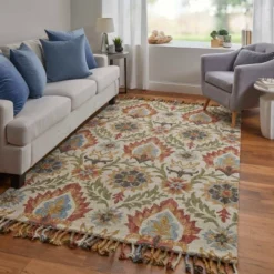 Abelia Transitional Floral & Botanical Area Rug -Home Textiles Store GUEST 03c8326f 7a41 4690 86ad d4d304ba65f5