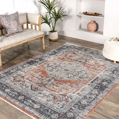 NuLOOM Zara Vintage Medallion Area Rug 3 NuLOOM Zara Vintage Medallion Area Rug