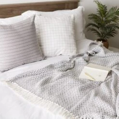 Design Imports Gray Zig-Zag Throw -Home Textiles Store GUEST 07e82bba 682c 494a 87f3 7a826cf9dec9