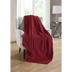 Kate Aurora Living Ultra Soft And Plush Tufted Hypoallergenic Fleece Throw Blanket Covers -Home Textiles Store GUEST 09521109 bab9 4b4b bda5 1a6fe7e628ea