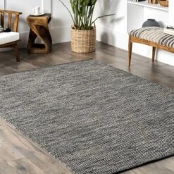 NuLOOM Alessi Solid Farmhouse Cotton Area Rug -Home Textiles Store GUEST 097efa3c 5ab5 4639 b464 46800efb9dc5