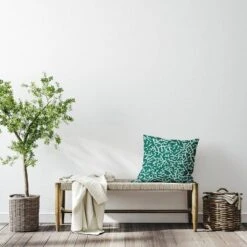 16"x16" Seaweed Beach Square Throw Pillow - E By Design -Home Textiles Store GUEST 0b40bb03 1fd7 4e7d abf7 2c3bb995afe8