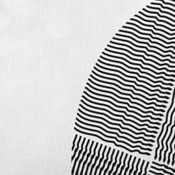 16"x16" Big Circle Square Throw Pillow - E By Design