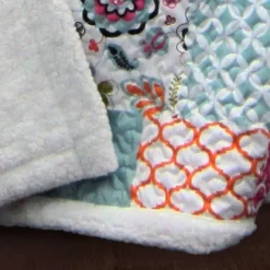 Lush Décor 50"x60" Brookdale Faux Shearling Throw Blanket Purple/Turquoise 6 Lush Décor 50"x60" Brookdale Faux Shearling Throw Blanket Purple/Turquoise -Home Textiles Store GUEST 0c76cdb9 92e9 4cf8 b4bc d28b8781f2a5