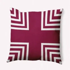 16"x16" Corner Striped Square Throw Pillow - E By Design -Home Textiles Store GUEST 0d6a4349 3c56 45fa 9ec4 836d55d1533a