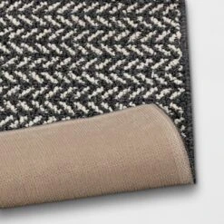 Herringbone Rug Gray - Threshold™ -Home Textiles Store GUEST 0da3e580 f977 44f0 9609 764ac792932b