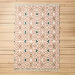 Tapestry Ogee Medallion Rug Blush - Opalhouse™ Designed With Jungalow™ -Home Textiles Store GUEST 0e591a42 23a7 4623 b219 ec52e60abb36