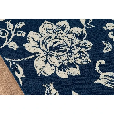 2'3"x4'6" Baja Poet Accent Rug Navy - Momeni 4 2'3"x4'6" Baja Poet Accent Rug Navy - Momeni - Image 2