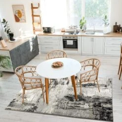 Luxe Weavers Distressed Abstract Area Rug, Non-Shedding Carpet -Home Textiles Store GUEST 12b0e13a e72e 42a5 9bb9 d31199139688