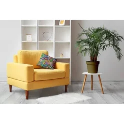 16"x16" Modern Leaf Pile Square Throw Pillow - E By Design -Home Textiles Store GUEST 12e48106 1438 425e 9a4b d11d815a875f