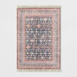 Alexandra Floral Printed Border Persian Rug Blush - Opalhouse™ 10 Alexandra Floral Printed Border Persian Rug Blush - Opalhouse™ -Home Textiles Store GUEST 13831d26 e9c0 4d66 95de 449574be25e7
