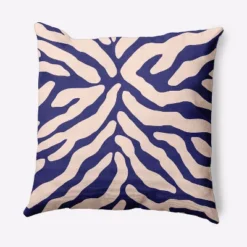 16"x16" Animal Striped Square Throw Pillow - E By Design -Home Textiles Store GUEST 14abc3df 0d33 4e19 af66 122d2ca79e4f