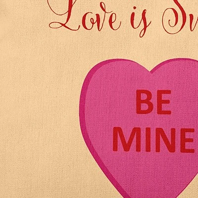 16"x16" Valentine's Day Love Is Sweet Square Throw Pillow Soft Lemon - E By Design: Decorative Indoor Accent 3 16"x16" Valentine's Day Love Is Sweet Square Throw Pillow Soft Lemon - E By Design: Decorative Indoor Accent