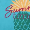16"x16" Summer Time Pineapple Square Throw Pillow - E By Design -Home Textiles Store GUEST 15f6fec9 0214 4c51 99cf 3017f1479c2a