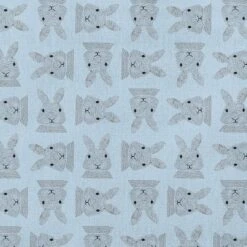 16"x16" Criss Cross Bunnies Easter Square Throw Pillow - E By Design -Home Textiles Store GUEST 16fe1ab7 b9e5 4a93 802d ad2c9ff4f2d4