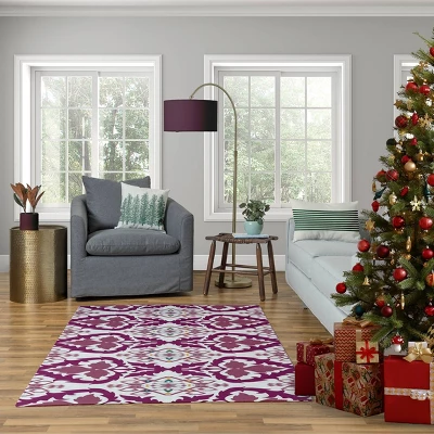 18"x18" 'Through The Woods' Square Throw Pillow - E By Design 3 18"x18" 'Through The Woods' Square Throw Pillow - E By Design - Image 2