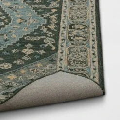 5'x7' Hand Tufted Wool Area Rug Green - Threshold™ -Home Textiles Store GUEST 1815ca7c 6fe4 4614 abf2 6c4aab20d1ad