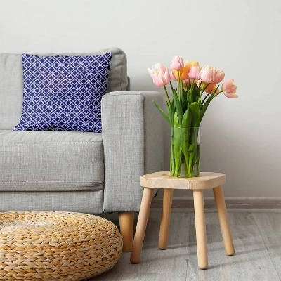 E By Design Geometric Rope Rigging Decorative Throw Pillow Indigo: Square Indoor Cushion, Nautical Theme, Polyester Fiber Fill 7 E By Design Geometric Rope Rigging Decorative Throw Pillow Indigo: Square Indoor Cushion, Nautical Theme, Polyester Fiber Fill - Image 5