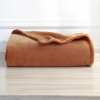 50"x60" 300 Recycled Velvetloft Throw Blanket Light Yellow - Berkshire Blanket & Home Co. 4 50"x60" 300 Recycled Velvetloft Throw Blanket Light Yellow - Berkshire Blanket & Home Co. - Image 2