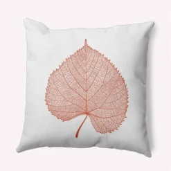 16"x16" Leaf Study Square Throw Pillow - E By Design -Home Textiles Store GUEST 19959113 34e5 4545 b65f 9e9f1dbfb294