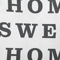 16"x16" 'Home Sweet Home' Square Throw Pillow - E By Design