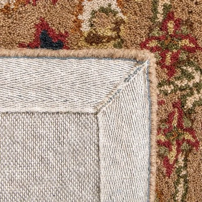 Beige Medallion Tufted Accent Rug 2'x3' - Safavieh 5 Beige Medallion Tufted Accent Rug 2'x3' - Safavieh - Image 3