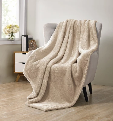Kate Aurora Comfort Living Ultra Plush Oversized Fuzzy Throw Blanket - 50 In. W X 70 In L 4 Kate Aurora Comfort Living Ultra Plush Oversized Fuzzy Throw Blanket - 50 In. W X 70 In L - Image 2