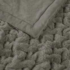 50"x60" Ruched Faux Fur Throw Blanket - Madison Park 23 50"x60" Ruched Faux Fur Throw Blanket - Madison Park -Home Textiles Store GUEST 224ece0b ac9f 446e 90a1 4344a79789d1