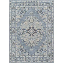 Anatolia Marquis Area Rug Blue - Momeni -Home Textiles Store GUEST 2325d877 70a0 48f9 98b8 3b1b4a2155a0