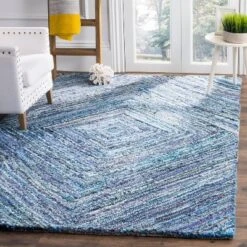 Blue Swirl Tufted Accent Rug 4'x6' - Safavieh 6 Blue Swirl Tufted Accent Rug 4'x6' - Safavieh -Home Textiles Store GUEST 23786d88 f281 4f09 bfa6 3ea4bf6b601b