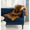Faux Raccoon Throw Blanket - Warm Brown - 50" X 60" - Safavieh 2 Faux Raccoon Throw Blanket - Warm Brown - 50" X 60" - Safavieh -Home Textiles Store GUEST 23996c73 c011 4f14 8885 f2b1524c9051