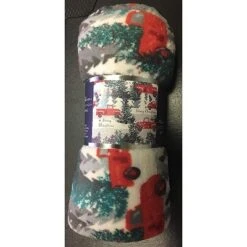 Noble House Christmas Festive And Cheery Holiday Super Soft Ultra Comfy Microplush Throw Blanket 50"x60" -Home Textiles Store GUEST 23d59b78 ad12 4686 ad1d 96a600f96670
