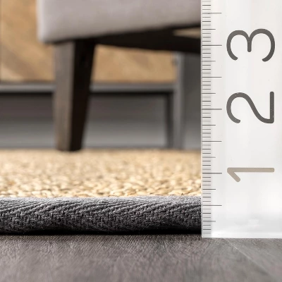 NuLOOM Larnaca Seagrass Herringbone Area Rug 6 NuLOOM Larnaca Seagrass Herringbone Area Rug - Image 4