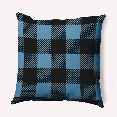 16"x16" Buffalo Plaid Square Throw Pillow - E By Design 12 16"x16" Buffalo Plaid Square Throw Pillow - E By Design - Image 10