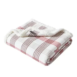 50"x60" Union Bay Plaid Reversible Throw Blanket - Eddie Bauer -Home Textiles Store GUEST 25b6f029 8d52 4704 8df4 1a2cc6e2c80c
