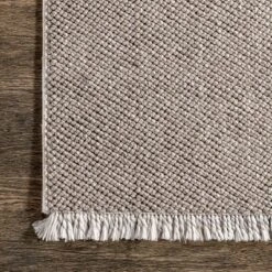 NuLOOM Solid Farmhouse Fringe Area Rug 14 NuLOOM Solid Farmhouse Fringe Area Rug -Home Textiles Store GUEST 26a08544 d339 4c5a acb8 2f14a26c15a4