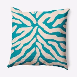 16"x16" Animal Striped Square Throw Pillow - E By Design -Home Textiles Store GUEST 2814956c 4ef5 4bae 9491 1b37f26587f4