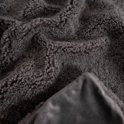 50"x60" Teddy Faux Shearling Lux Throw Blanket - Evergrace 4 50"x60" Teddy Faux Shearling Lux Throw Blanket - Evergrace - Image 2