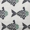 16"x16" Fish Tales Square Throw Pillow - E By Design -Home Textiles Store GUEST 2dea8981 63c3 4e9d 9f53 492105bec822