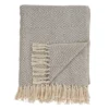 50"x60" Soft Cotton Diamond Weave Throw Blanket - Saro Lifestyle