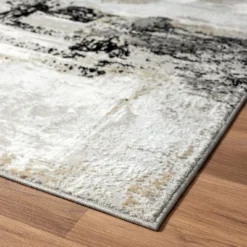 Luxe Weavers Distressed Abstract Area Rug, Non-Shedding Carpet -Home Textiles Store GUEST 31aa8322 d69b 4b08 b56d e4a4b70a792e