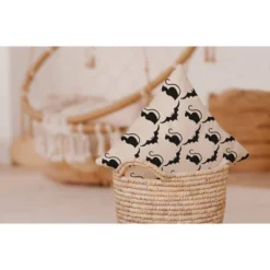 16"x16" Cats And Bats Print Square Throw Pillow Cream - E By Design 7 16"x16" Cats And Bats Print Square Throw Pillow Cream - E By Design -Home Textiles Store GUEST 34451a78 6838 492d 8b9a 30a151efc233