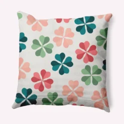 16"x16" Lucky Patch St. Patrick's Day Square Throw Pillow - E By Design 17 16"x16" Lucky Patch St. Patrick's Day Square Throw Pillow - E By Design -Home Textiles Store GUEST 3485f37b 178a 45ce 83b7 3c0cb0f23f55