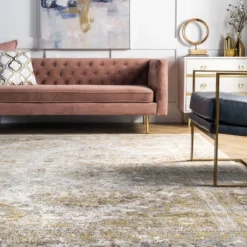 NuLOOM Madisson Vintage Faded Medallion Area Rug -Home Textiles Store GUEST 356e118f d969 4b2c 8acf 3718d2a82183