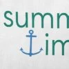 16"x16" Summer Time Anchored Beach Square Throw Pillow - E By Design -Home Textiles Store GUEST 3805aecd acd2 49d8 8bac 32717e801f75