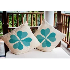 16"x16" Lucky Clover St. Patrick's Day Square Throw Pillow - E By Design 17 16"x16" Lucky Clover St. Patrick's Day Square Throw Pillow - E By Design -Home Textiles Store GUEST 385b697e 277f 43cc 830a 7ef514dac1a3