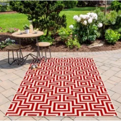 4'x6' Geometric Woven Accent Rug Red - Momeni 9 4'x6' Geometric Woven Accent Rug Red - Momeni -Home Textiles Store GUEST 38727a11 fe25 4a5a b52f 562f07fbf0aa
